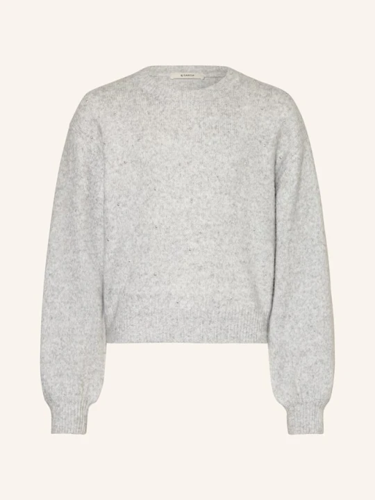 Zdjęcie produktu Garcia Sweter Z Ćwiekami weiss JASNOCZARY