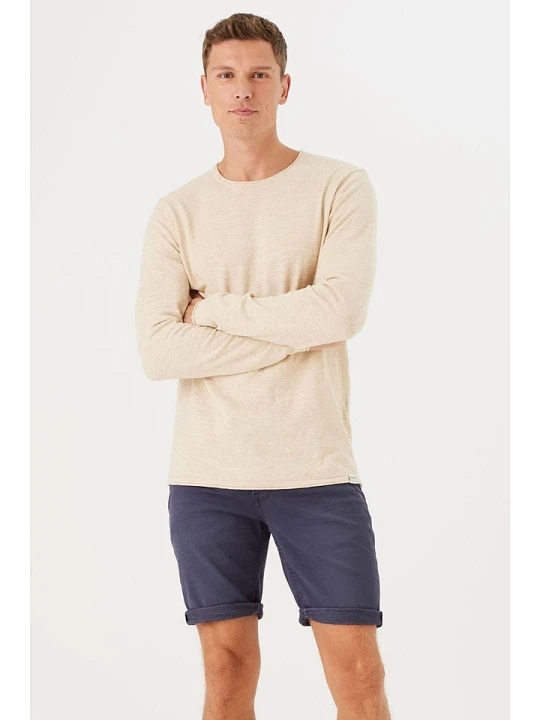 Zdjęcie produktu Garcia Szorty dżinsowe - Slim fit - w kolorze granatowym rozmiar: W27