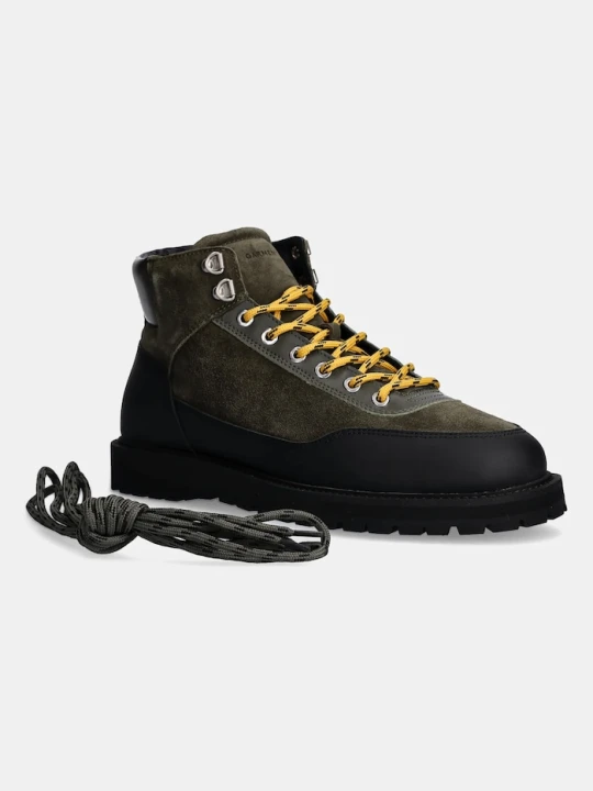Zdjęcie produktu GARMENT PROJECT trapery skórzane Olaf Lace-Up Boot zielony