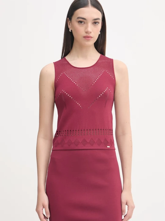 Zdjęcie produktu Gaudi crop top damski czerwony