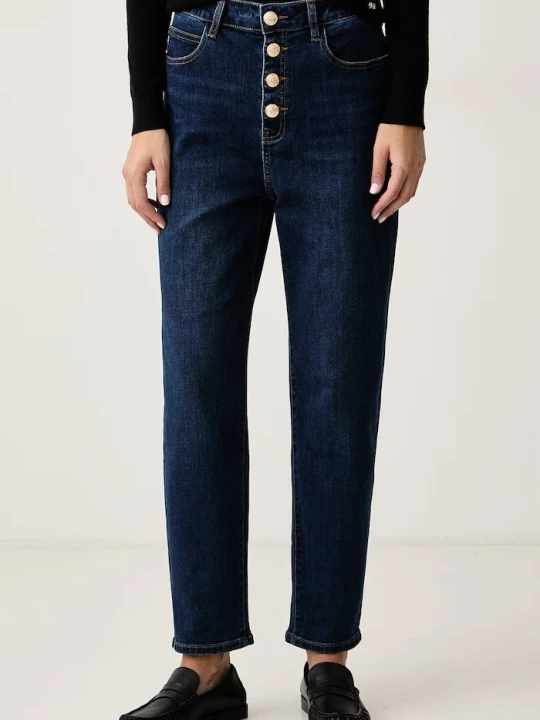 Zdjęcie produktu Gaudi jeansy mom fit damskie niebieski