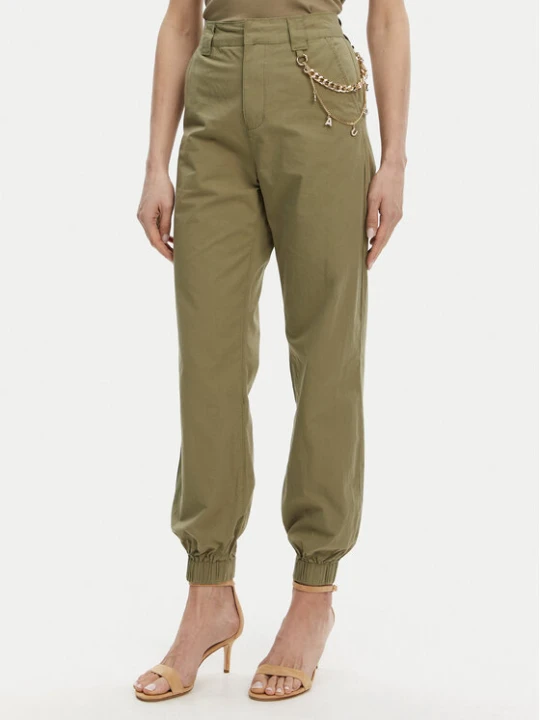 Zdjęcie produktu Gaudi Joggery 511BD25027 Zielony Regular Fit