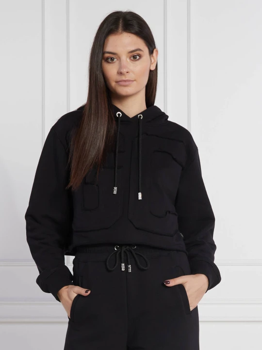 Zdjęcie produktu GCDS Bluza | Cropped Fit czarny