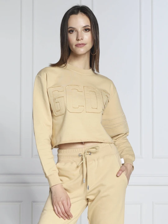 Zdjęcie produktu GCDS Bluza | Cropped Fit beżowy