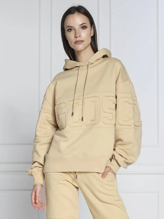 Zdjęcie produktu GCDS Bluza | Regular Fit beżowy