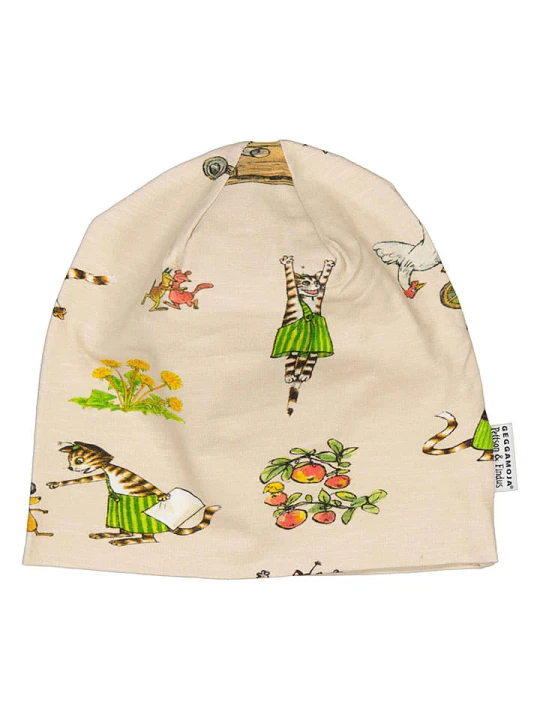 Zdjęcie produktu GEGGAMOJA Czapka beanie w kolorze beżowym rozmiar: 50-52 cm