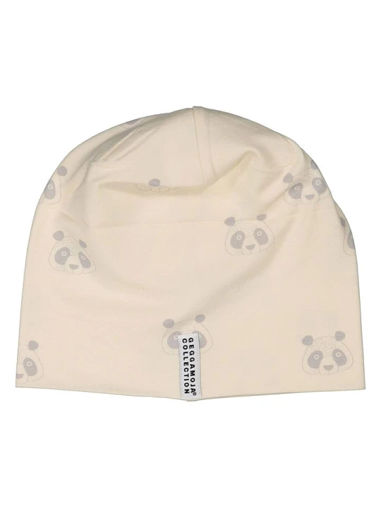 Zdjęcie produktu GEGGAMOJA Czapka beanie w kolorze beżowym rozmiar: 52-54 cm