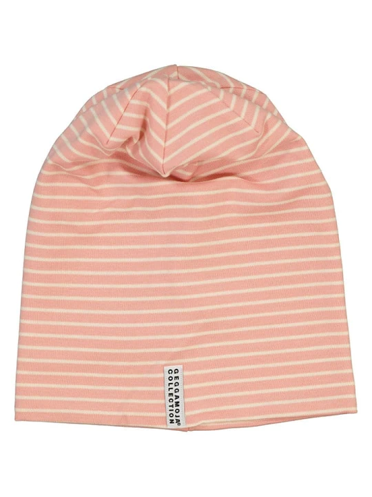 Zdjęcie produktu GEGGAMOJA Czapka beanie w kolorze jasnoróżowym rozmiar: 54-56 cm