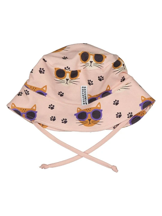 Zdjęcie produktu GEGGAMOJA Kapelusz w kolorze jasnoróżowym rozmiar: 38-40 cm