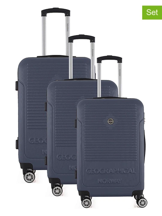 Zdjęcie produktu Geographical Norway 3-częściowy zestaw "Santiago" w kolorze granatowym rozmiar: onesize
