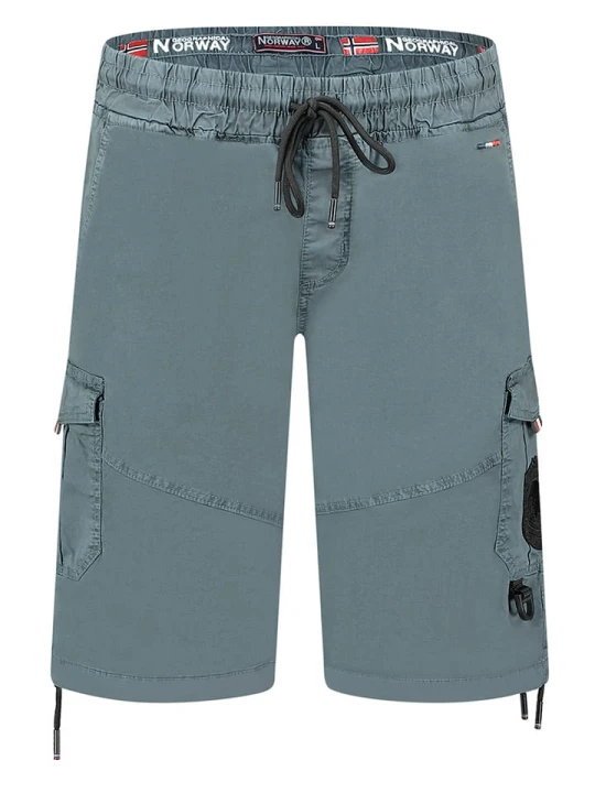 Zdjęcie produktu Geographical Norway Bermudy "Pacaro" w kolorze niebieskim rozmiar: L