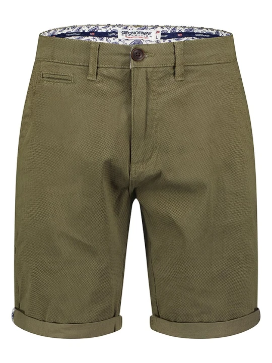 Zdjęcie produktu Geographical Norway Bermudy "Pacome" w kolorze khaki rozmiar: XXL