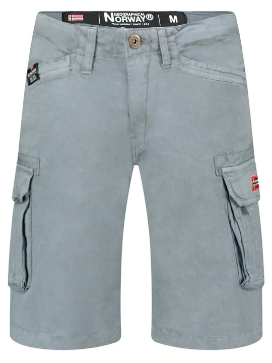 Zdjęcie produktu Geographical Norway Bermudy "Palar" w kolorze błękitnym rozmiar: S
