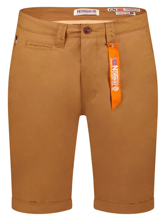 Zdjęcie produktu Geographical Norway Bermudy "Panilo" w kolorze khaki rozmiar: S