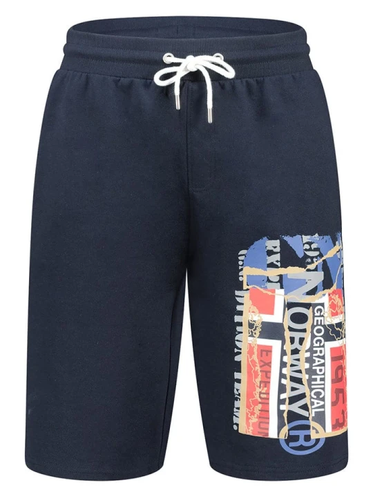 Zdjęcie produktu Geographical Norway Bermudy "Paytorn" w kolorze granatowym rozmiar: S