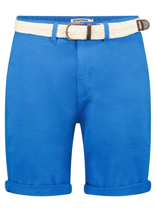 Zdjęcie produktu Geographical Norway Bermudy "Plageo" w kolorze niebieskim rozmiar: M