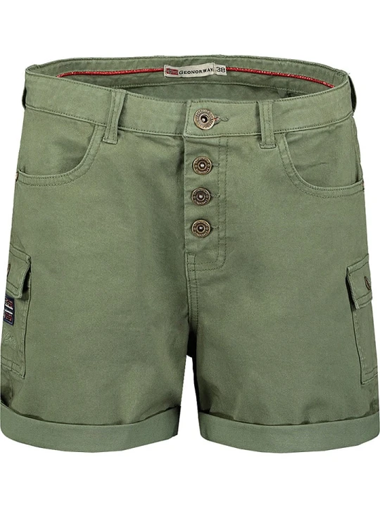 Zdjęcie produktu Geographical Norway Bermudy "Polla" w kolorze khaki rozmiar: XXL