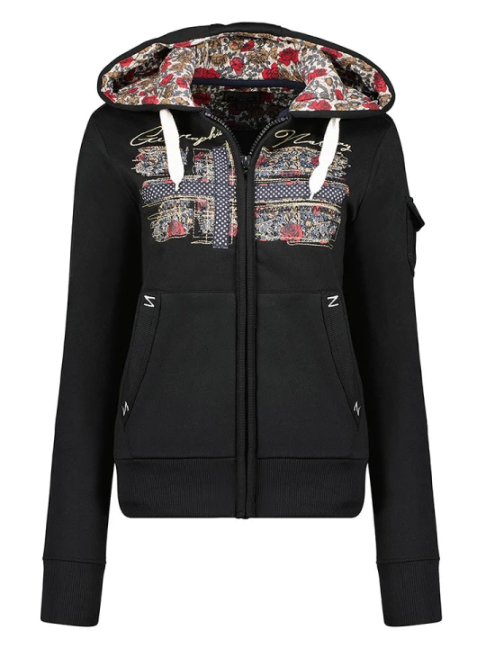 Zdjęcie produktu Geographical Norway Bluza "Fabeaute" w kolorze czarnym rozmiar: S