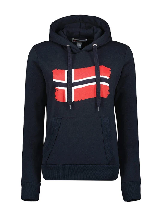 Zdjęcie produktu Geographical Norway Bluza "Florence" w kolorze granatowym rozmiar: L