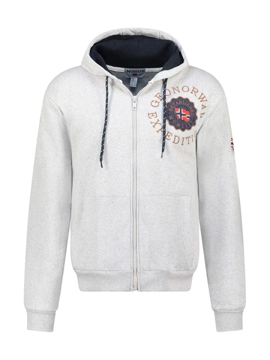 Zdjęcie produktu Geographical Norway Bluza "Geganto" w kolorze szarym rozmiar: S