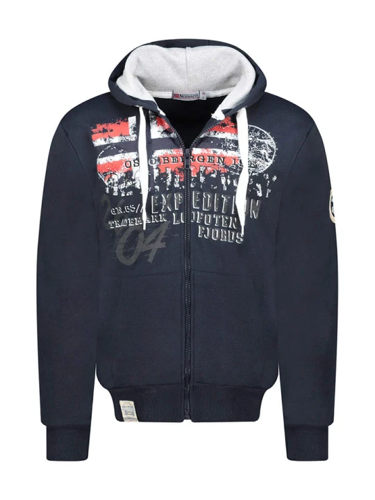 Zdjęcie produktu Geographical Norway Bluza "Gelegant" w kolorze granatowym rozmiar: S