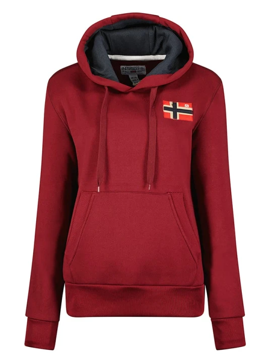 Zdjęcie produktu Geographical Norway Bluza "Genifer" w kolorze bordowym rozmiar: XXL