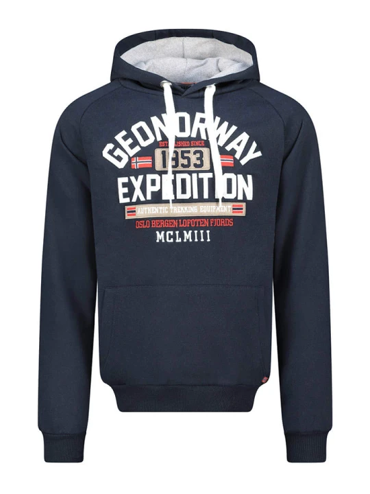 Zdjęcie produktu Geographical Norway Bluza "Germanito" w kolorze granatowym rozmiar: L