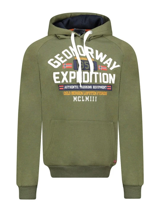 Zdjęcie produktu Geographical Norway Bluza "Germanito" w kolorze khaki rozmiar: XXL