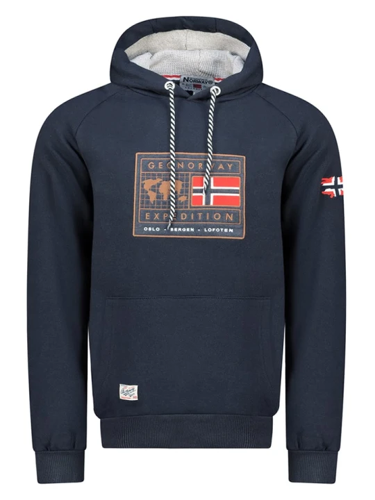 Zdjęcie produktu Geographical Norway Bluza "Gofoten" w kolorze granatowym rozmiar: XXL