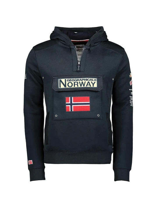 Zdjęcie produktu Geographical Norway Bluza "Gymclass" w kolorze granatowym rozmiar: 128