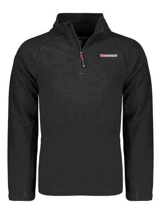 Zdjęcie produktu Geographical Norway Bluza polarowa "Tug" w kolorze czarnym rozmiar: S