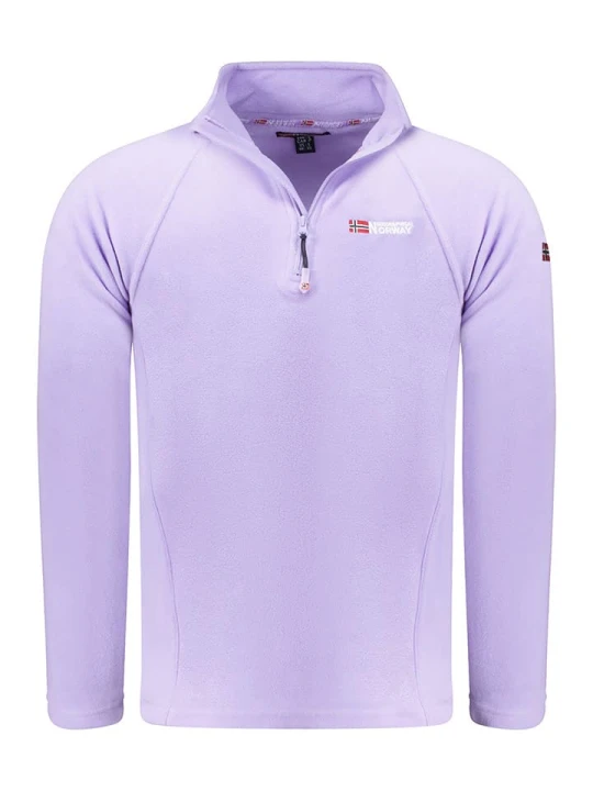 Zdjęcie produktu Geographical Norway Bluza polarowa "Tug" w kolorze fioletowym rozmiar: XL