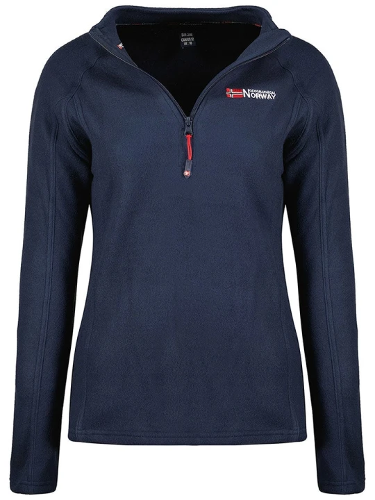 Zdjęcie produktu Geographical Norway Bluza polarowa "Tug" w kolorze granatowym rozmiar: onesize