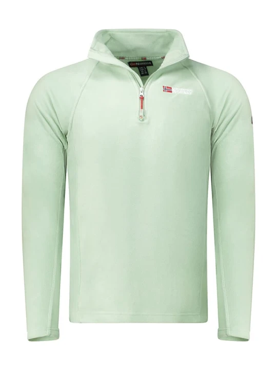 Zdjęcie produktu Geographical Norway Bluza polarowa "Tug" w kolorze miętowym rozmiar: M