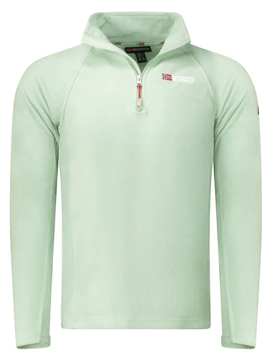 Zdjęcie produktu Geographical Norway Bluza polarowa "Tug" w kolorze miętowym rozmiar: M
