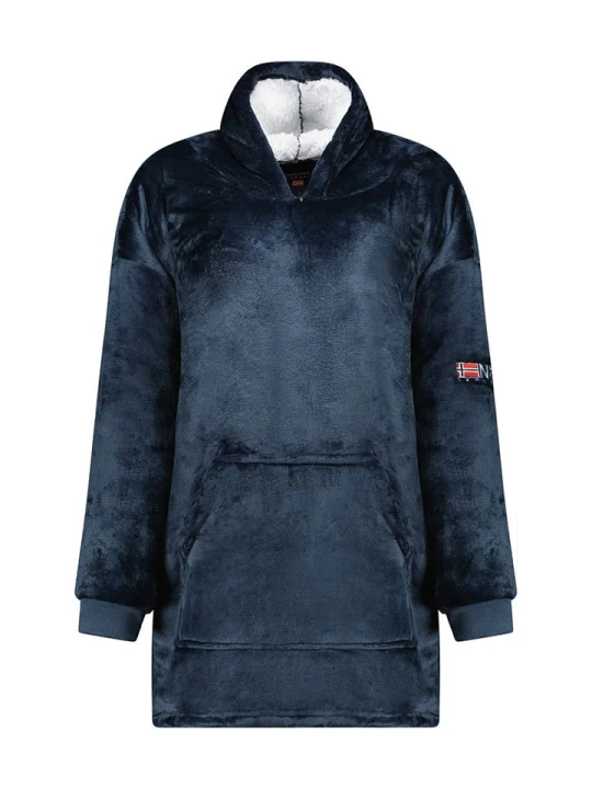 Zdjęcie produktu Geographical Norway Bluza polarowa "Uddy" w kolorze granatowym rozmiar: XL