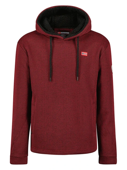Zdjęcie produktu Geographical Norway Bluza polarowa w kolorze bordowym rozmiar: onesize
