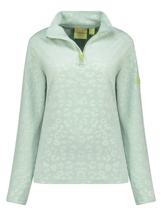 Zdjęcie produktu Geographical Norway Bluza polarowa w kolorze zielonym rozmiar: XXL