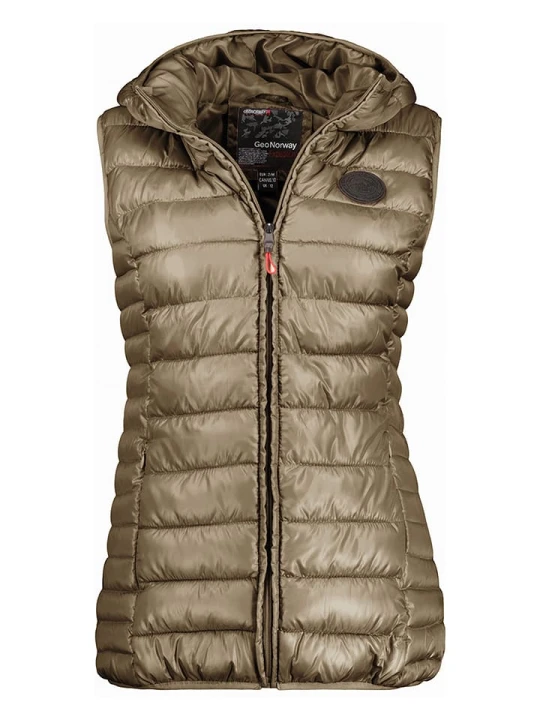 Zdjęcie produktu Geographical Norway Kamizelka pikowana "Annecy" w kolorze złotym rozmiar: 164