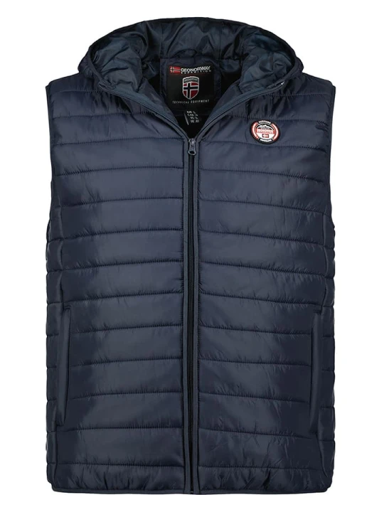 Zdjęcie produktu Geographical Norway Kamizelka pikowana "Vamigo" w kolorze granatowym rozmiar: 128