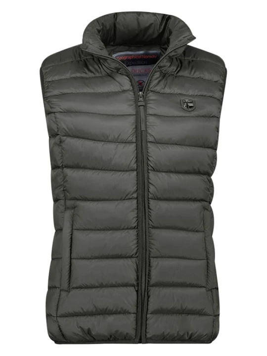 Zdjęcie produktu Geographical Norway Kamizelka pikowana "Vatikotal" w kolorze antracytowym rozmiar: XL