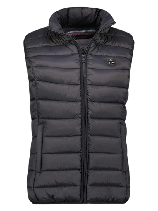 Zdjęcie produktu Geographical Norway Kamizelka pikowana "Vatikotal" w kolorze czarnym rozmiar: M