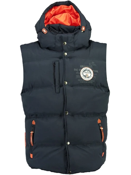 Zdjęcie produktu Geographical Norway Kamizelka pikowana "Vilano" w kolorze granatowym rozmiar: S