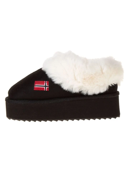 Zdjęcie produktu Geographical Norway Kapcie "Oninkasi" w kolorze czarnym rozmiar: 39