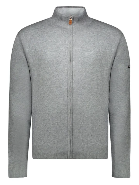 Zdjęcie produktu Geographical Norway Kardigan "Frest" w kolorze ciemnoszarym rozmiar: L