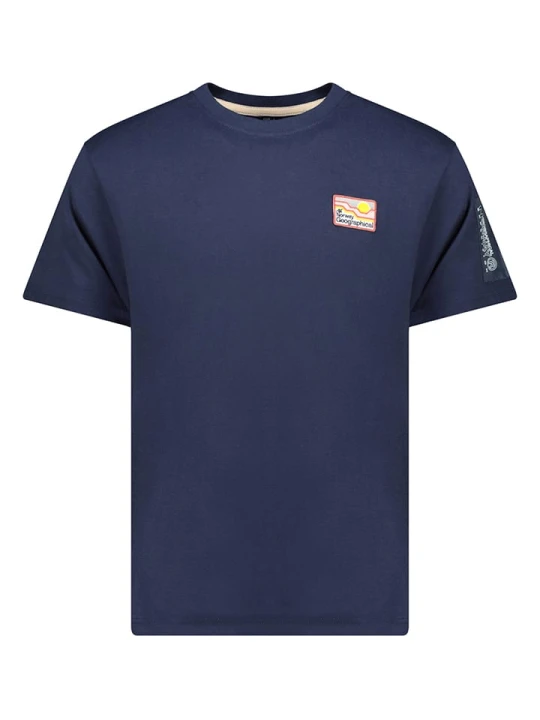 Zdjęcie produktu Geographical Norway Koszulka "Javalanche" w kolorze granatowym rozmiar: S
