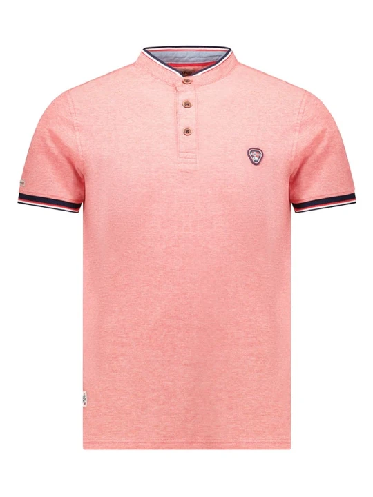 Zdjęcie produktu Geographical Norway Koszulka polo "Kazioblend" w kolorze koralowym rozmiar: 3XL