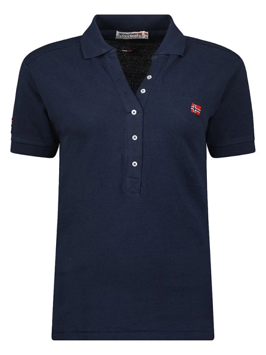 Zdjęcie produktu Geographical Norway Koszulka polo "Kelly" w kolorze granatowym rozmiar: XL