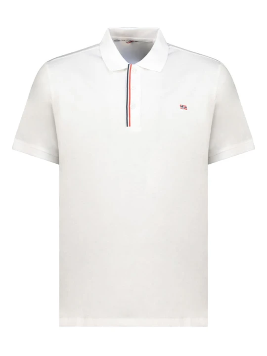 Zdjęcie produktu Geographical Norway Koszulka polo "Krown" w kolorze białym rozmiar: XXL