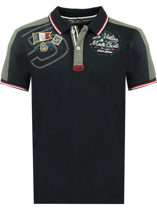 Zdjęcie produktu Geographical Norway Koszulka polo w kolorze granatowym rozmiar: 140